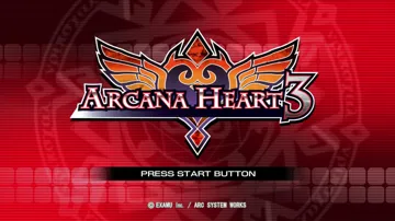 Arcana Heart 3 (USA) screen shot title